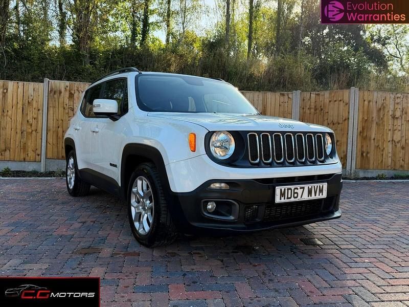 White Used 2017 Jeep Renegade Longitude SUV | £4,999 (Good price) - Image 1/4