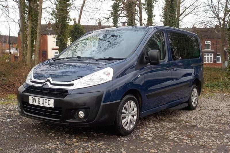 Used Citroën Dispatch 126 HP (92 kW) 2016 Blue MPV