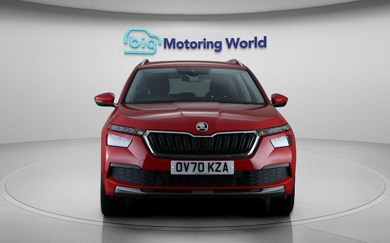 Used Skoda Kamiq SE L 116 HP (85 kW) 2020 Red SUV