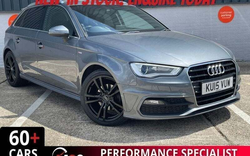 Grey Used 2015 Audi A3 Sportback S-Line Hatchback | £9,500 (Fair price) - Image 1/4