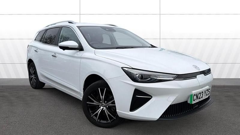 Used MG MG5 EV Trophy 114 kW (156 HP) 2023 White Estate