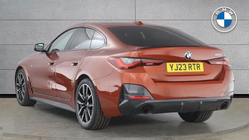 Used BMW 420 Gran Coupé M Sport 181 HP (133 kW) 2023 Orange Coupe