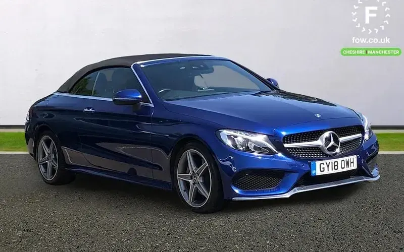 Used Mercedes C220 Active 170 HP (125 kW) 2018 Cabriolet