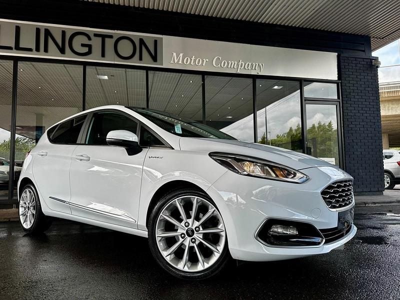 White Used 2018 Ford Fiesta Vignale Hatchback | £13,895 (A bit pricey) - Image 1/4