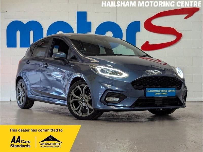 Used Ford Fiesta ST-Line 2020 Chrome blue Hatchback