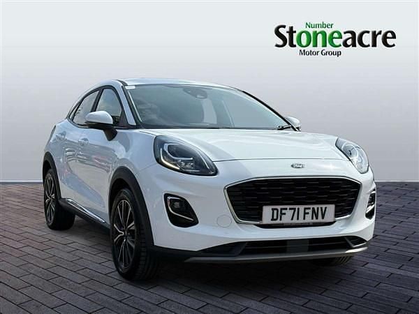 White Used 2021 Ford Puma Gen-E Titanium SUV | £15,990 - Image 1/4