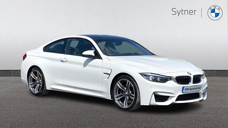 White Used 2017 BMW M4 Shadowline Coupe | £27,500 (Fair price) - Image 1/4