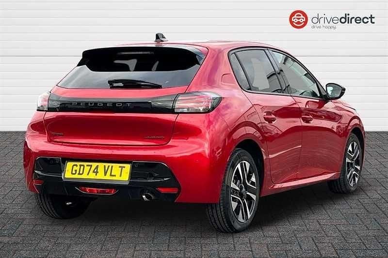 Used Peugeot 208 Allure 100 HP (73 kW) 2025 Red Hatchback