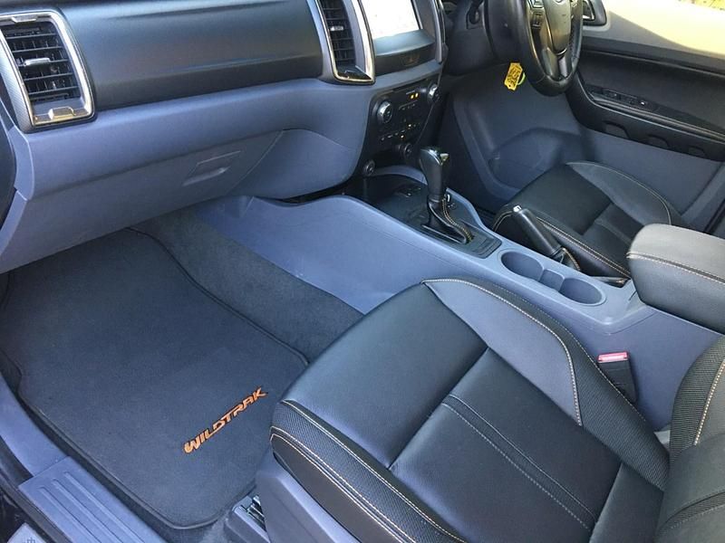 Used Ford Ranger Wildtrack 200 HP (147 kW) 2018 Black Pickup