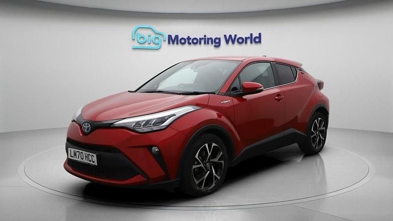 Used Toyota C-HR Design 121 HP (88 kW) 2020 Red SUV