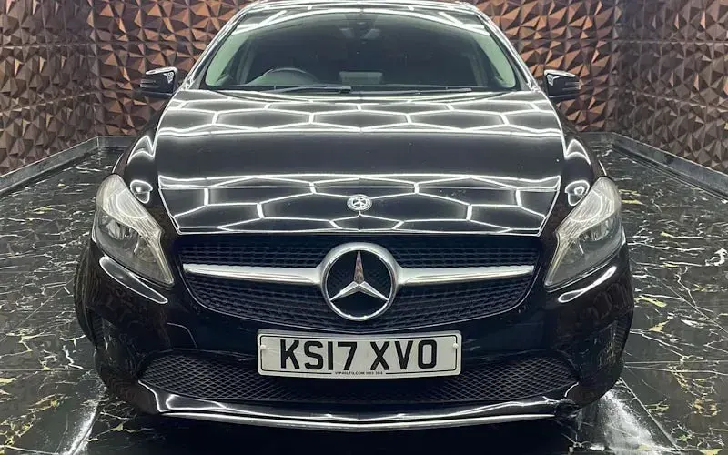 Used Mercedes A180 109 HP (80 kW) 2017 Black Hatchback