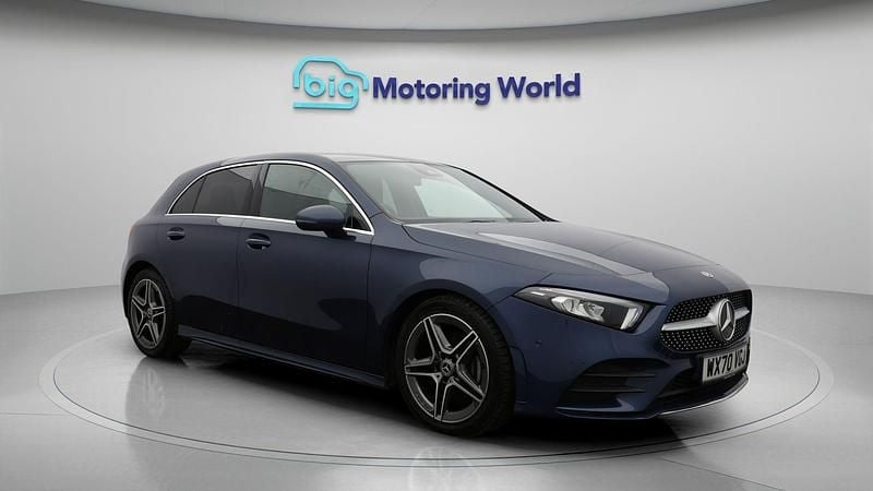 Used Mercedes A200 Executive 150 HP (110 kW) 2021 Blue Hatchback