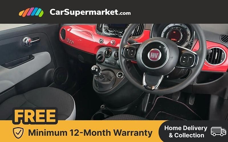 Pink Used 2021 Fiat 500 Pop Hatchback | £7,697 (Good price) - Image 1/4