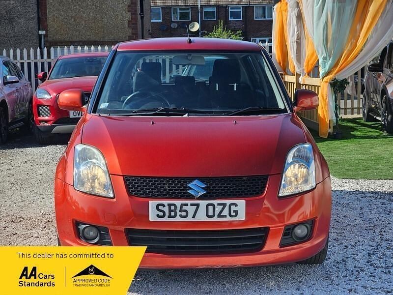 Used Suzuki Swift GLX 102 HP (75 kW) 2008 Orange Hatchback