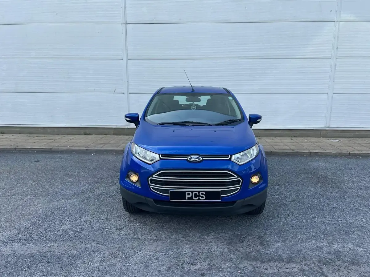 Used Ford Ecosport Zetec 112 HP (82 kW) 2015 Blue SUV