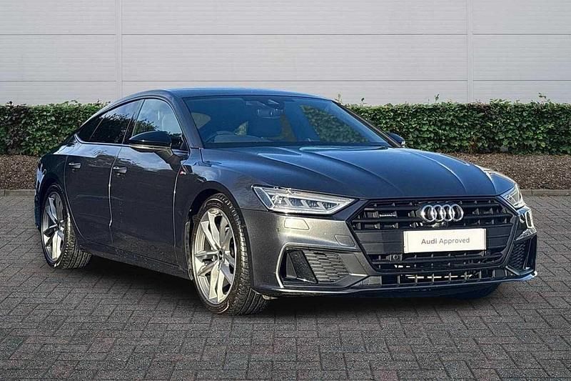 Grey Used 2023 Audi A7 Black Edition Hatchback | £34,745 (Fair price) - Image 1/4
