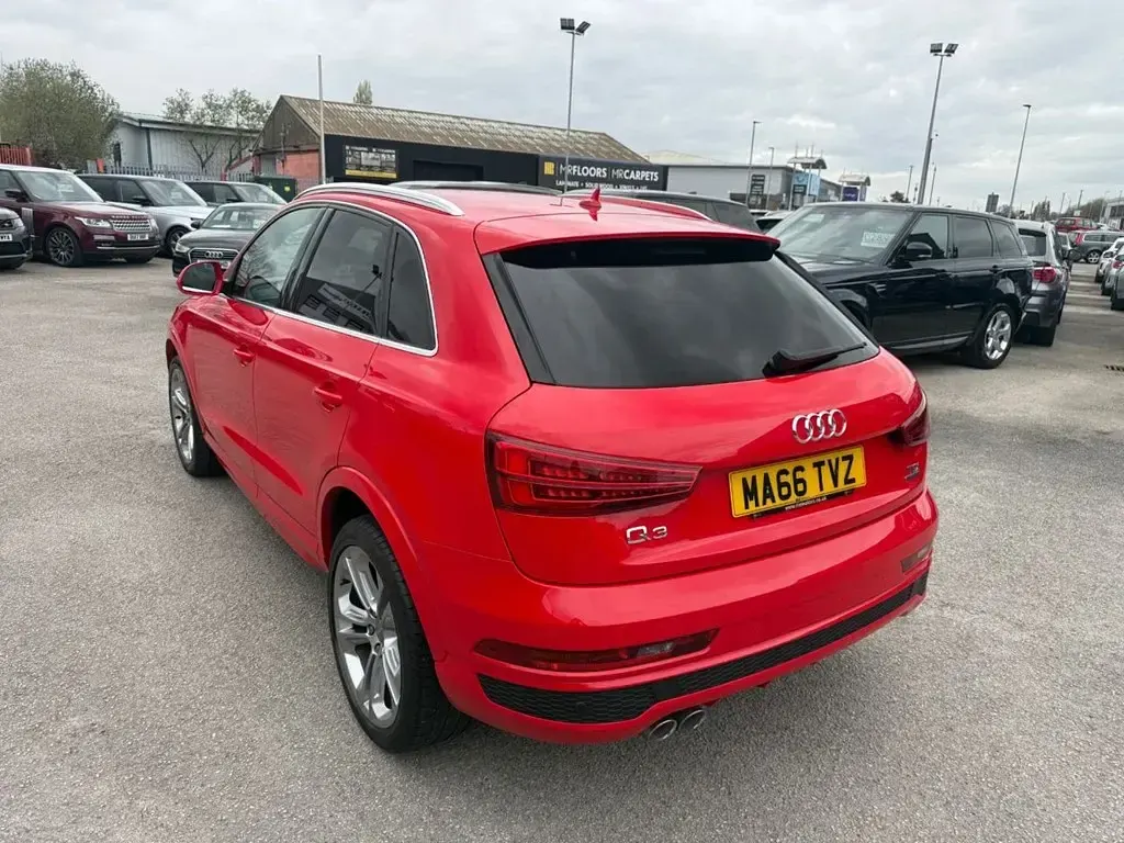 Used Audi Q3 S-line plus 184 HP (135 kW) 2016 Red SUV