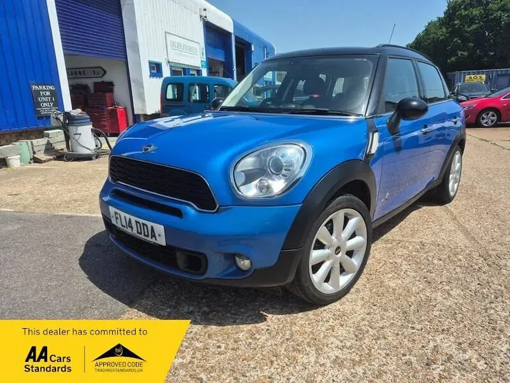 Used Mini Cooper SD Countryman 143 HP (105 kW) 2014 Blue SUV