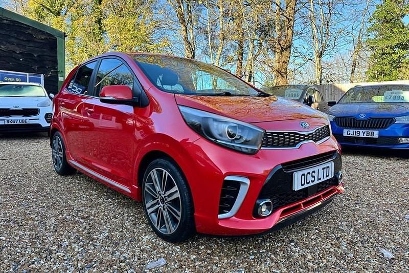 Red Used 2017 Kia Picanto GT-Line Hatchback | £7,995 (Fair price) - Image 1/1