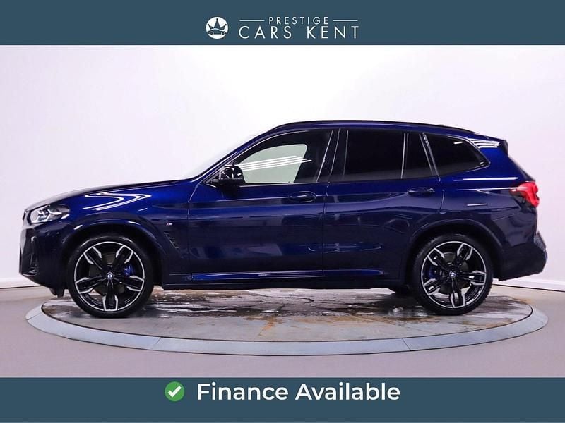 Used BMW X3 M Sport 355 HP (261 kW) 2021 Blue SUV