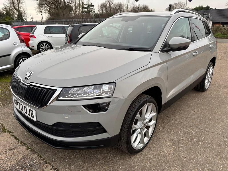 Used Skoda Karoq SE L 116 HP (85 kW) 2020 Grey SUV