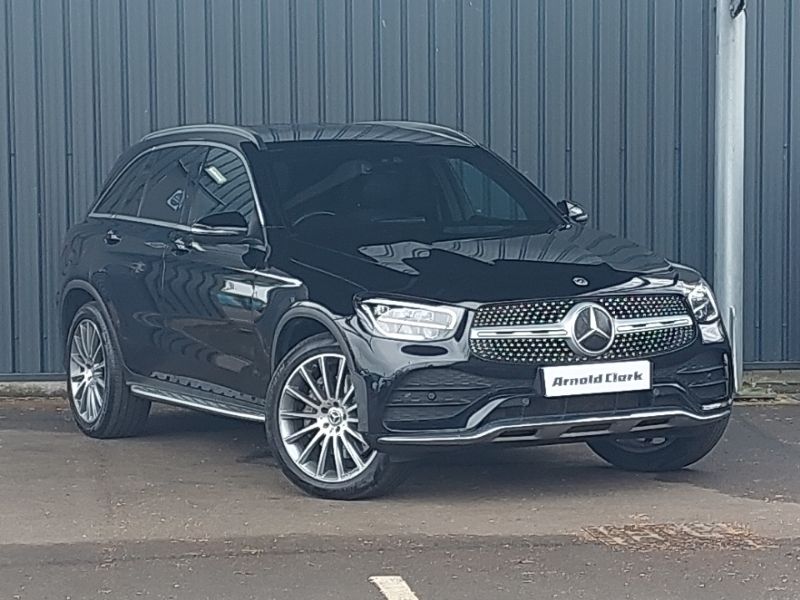 Black Used 2022 Mercedes GLC300 AMG Line Premium SUV | £25,498 (Good price) - Image 1/4