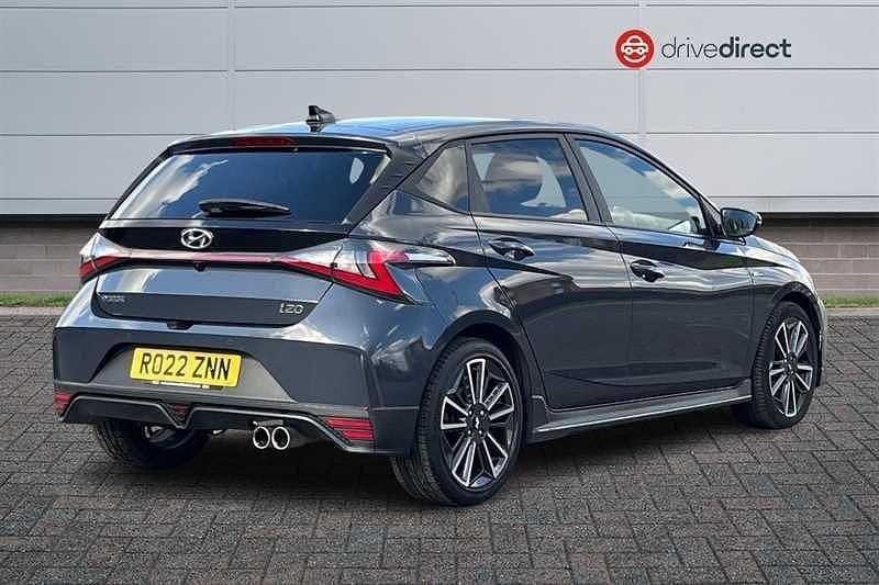 Used Hyundai i20 N Line 100 HP (73 kW) 2022 Grey Hatchback
