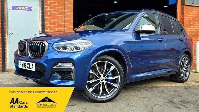 Used BMW X3 M Sport 360 HP (264 kW) 2018 Blue SUV