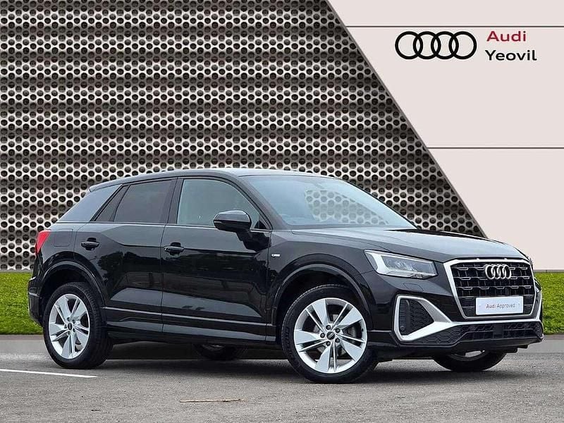 Black Used 2024 Audi Q2 S-Line SUV | £24,495 (Fair price) - Image 1/4
