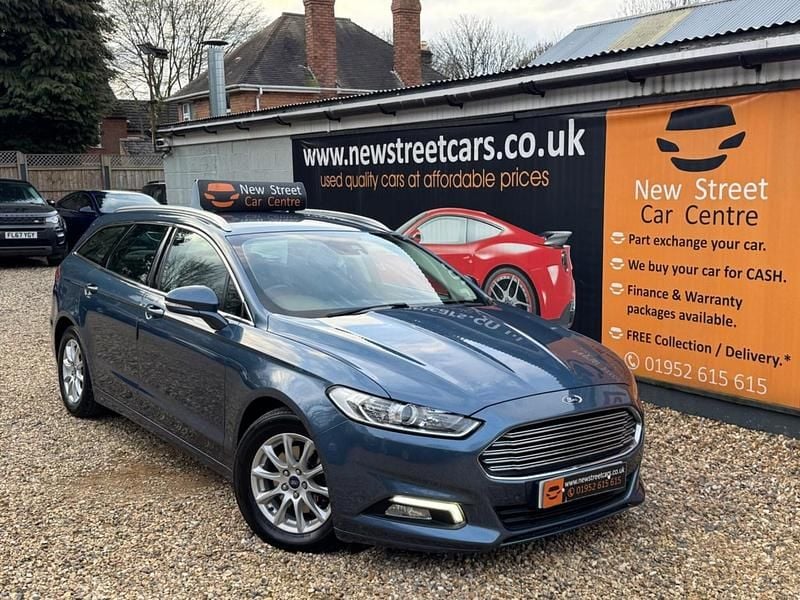 Used Ford Mondeo Zetec 150 HP (110 kW) 2018 Blue Estate