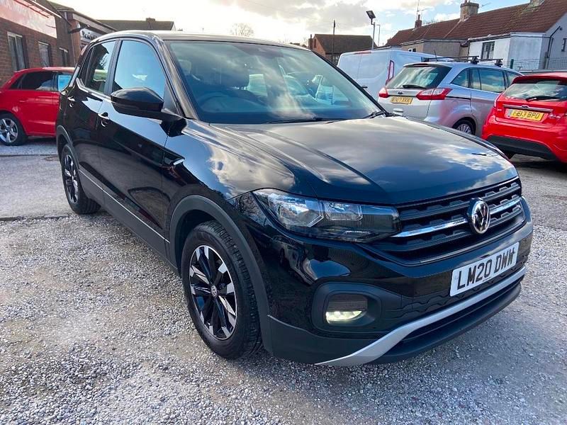 Used VW T-Cross S 95 HP (69 kW) 2020 Black SUV