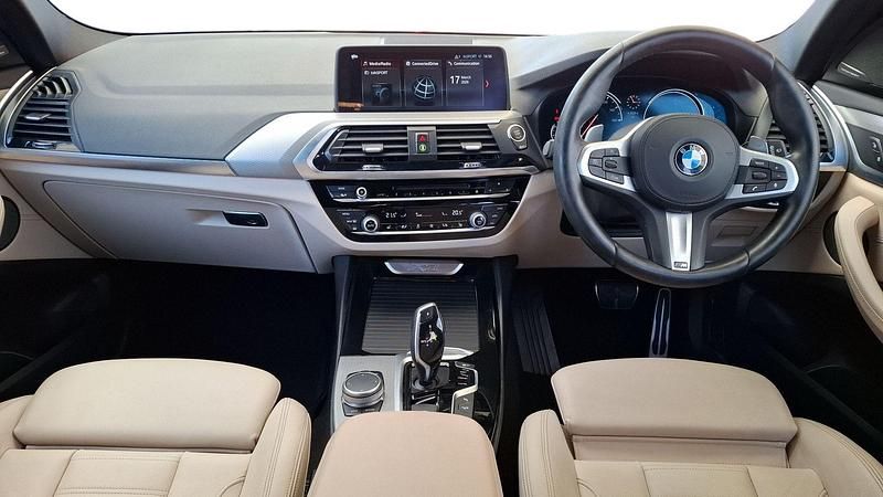 Used BMW X3 M Sport 261 HP (191 kW) 2018 Blue SUV