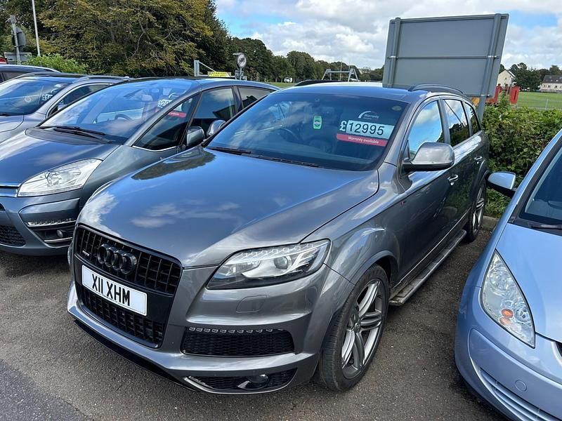 Grey Used 2014 Audi Q7 S-line plus SUV | £12,995 (Fair price) - Image 1/1