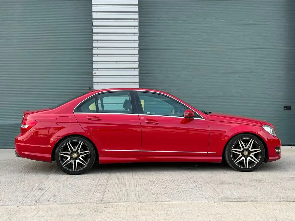 Used Mercedes C350 AMG 2012 Red Sedan