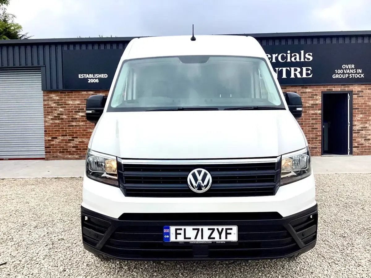 Begagnad VW Crafter Startline 140 HK (102 kW) 2021 Vit Van