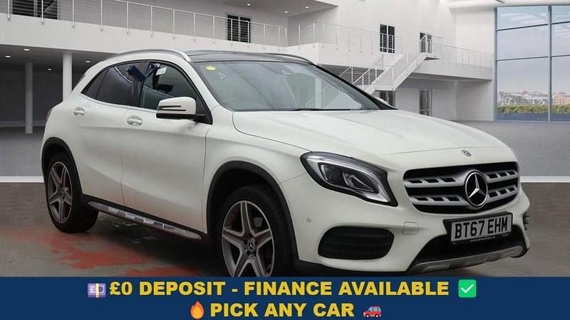 White Used 2018 Mercedes GLA220 AMG line SUV | £13,349 (Fair price) - Image 1/4
