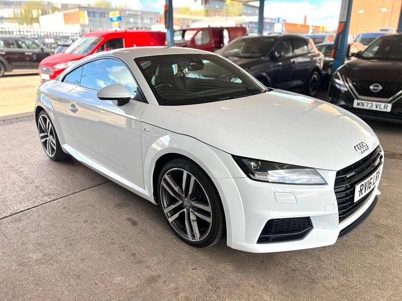 Used Audi TT S-Line 230 HP (169 kW) 2016 White Coupe
