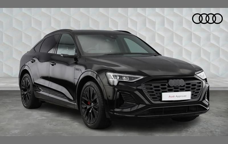 Used Audi Q8 e-tron Advanced 300 kW (408 HP) 2023 Black SUV