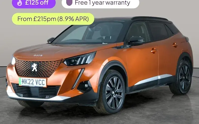Used Peugeot e-2008 Premium 100 kW (136 HP) 2022 SUV