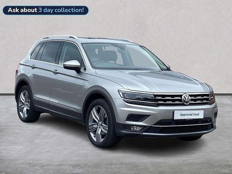 Silver Used 2019 VW Tiguan SEL SUV | £17,820 (Good price) - Image 1/4