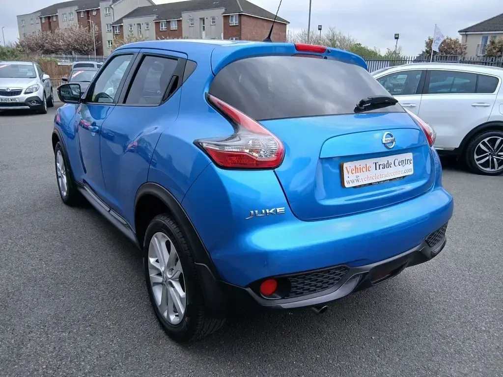 Used Nissan Juke S 115 HP (84 kW) 2018 Blue SUV