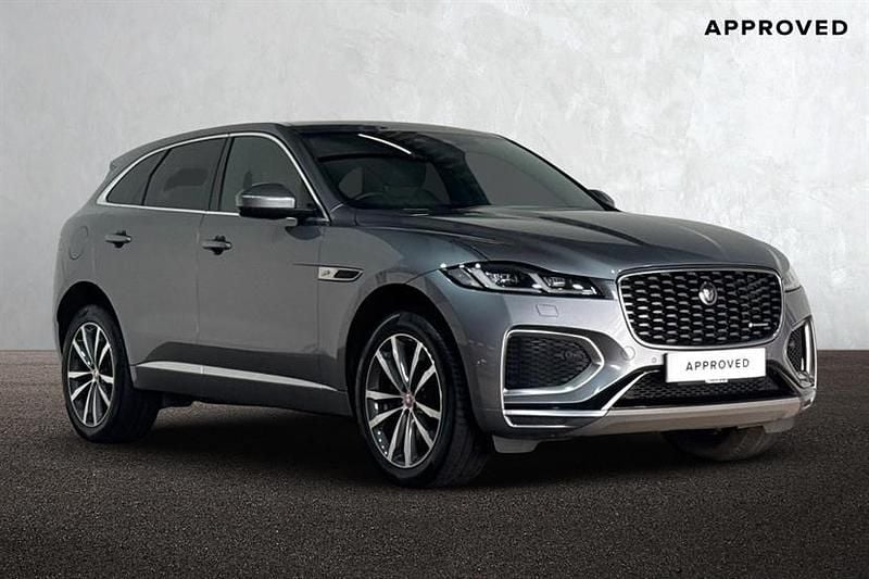Eiger grey Used 2022 Jaguar F-Pace R-Dynamic SUV | £31,450 (Fair price) - Image 1/4