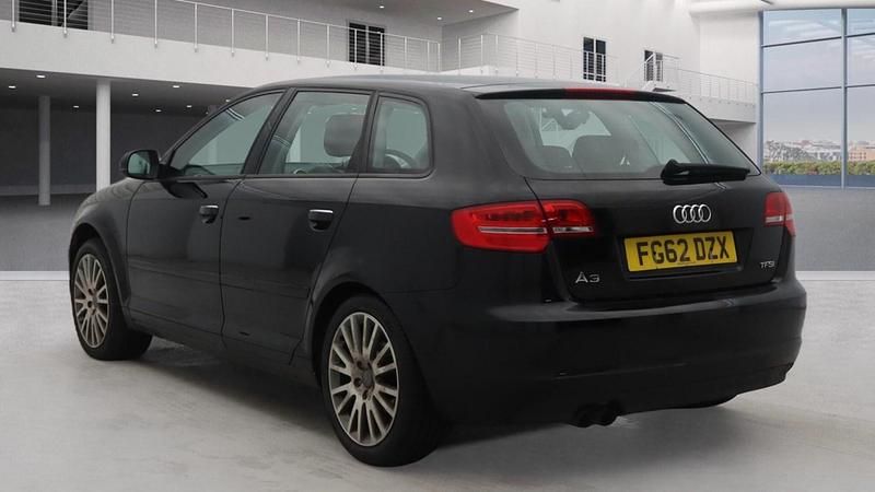 Used Audi A3 Sportback Sport 2012 Black Hatchback