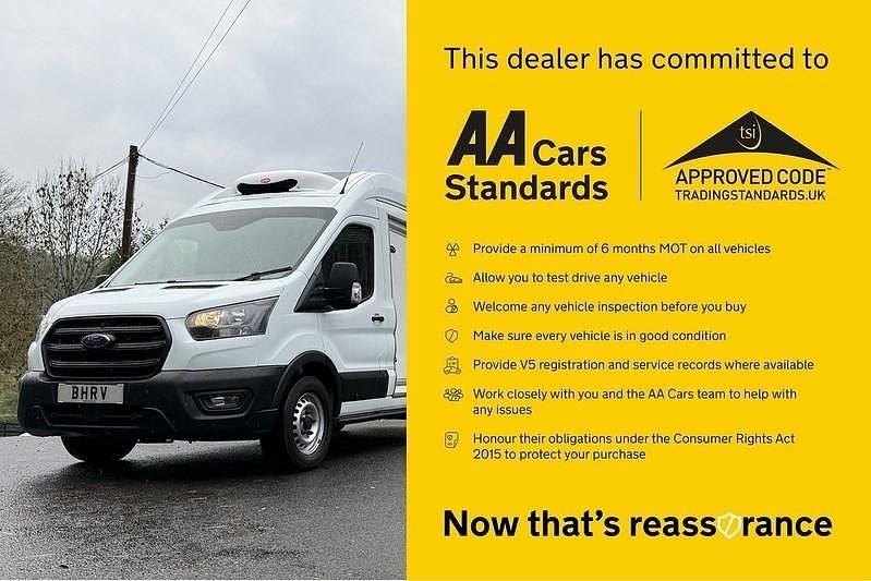 Used Ford Transit 130 HP (95 kW) 2023 White Van