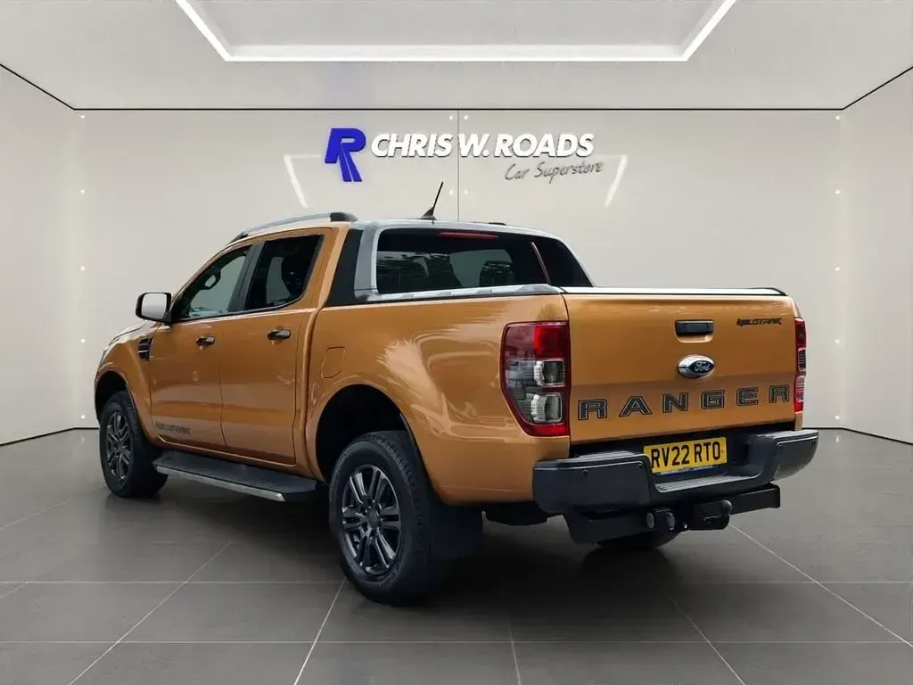 Used Ford Ranger Wildtrack 2022 Orange Pickup