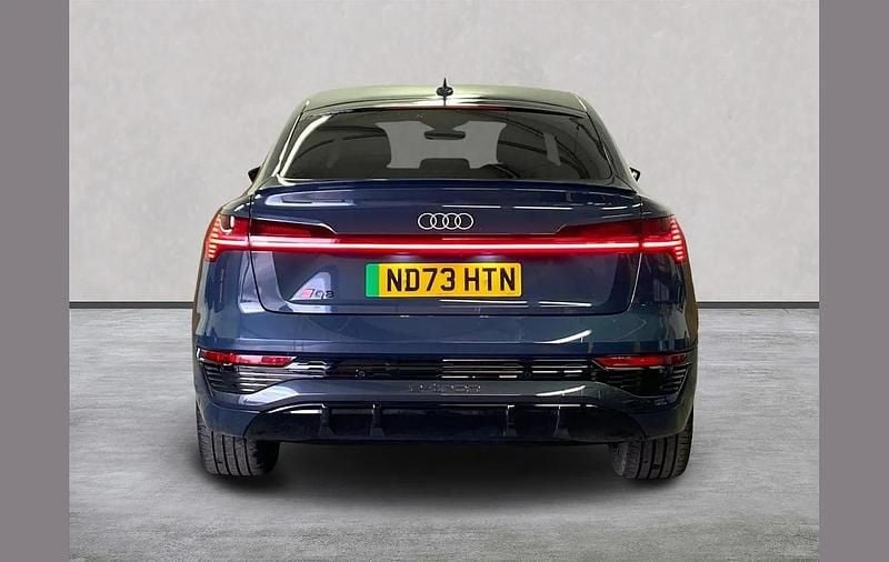 Used Audi Q8 e-tron S-Line 300 kW (408 HP) 2023 Blue SUV