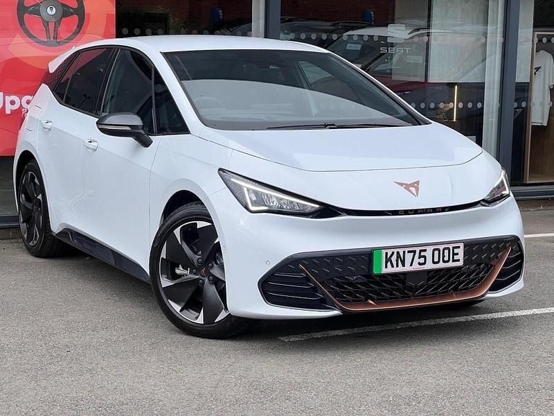 White New 2025 Cupra Born e-Boost Hatchback | £26,989 (Good price) - Image 1/4