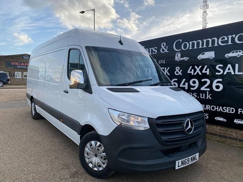 Used Mercedes Sprinter 143 HP (105 kW) 2019 White Van
