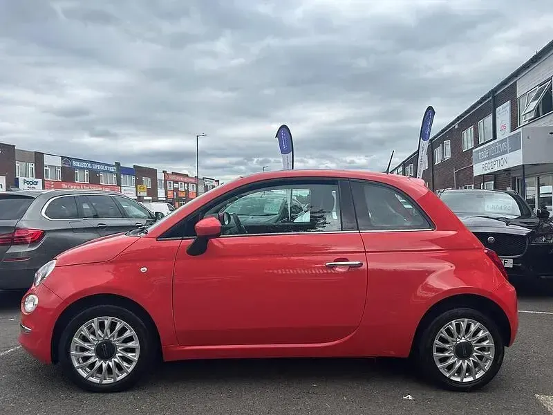 Used Fiat 500 Lounge 69 HP (50 kW) 2016 Pink Hatchback