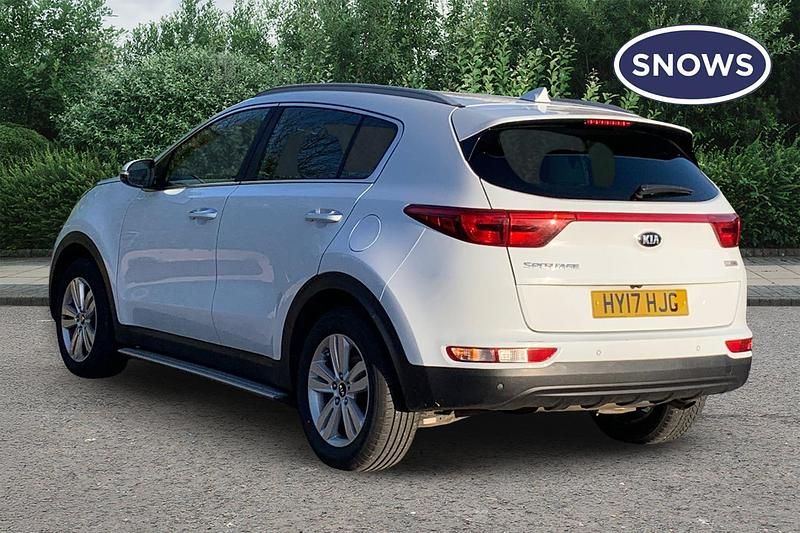 Used Kia Sportage 114 HP (83 kW) 2017 White SUV